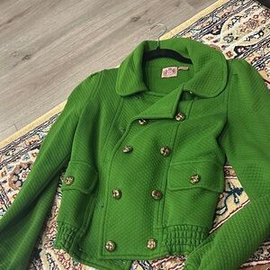 Juicy Couture Vibrant Green Pea Coat